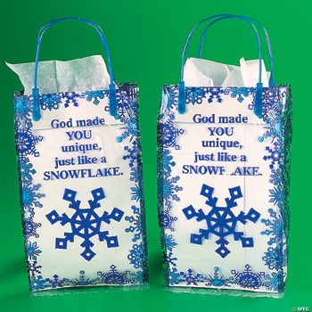 Snowflake Inspirational Goody Bags - Discontinued