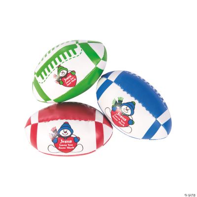 Jesus Loves You Snow Much Footballs Discontinued