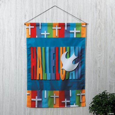 “Hallelujah” Wall Nylon Banner - Discontinued