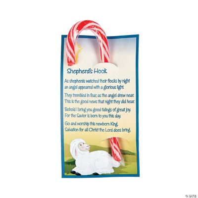 Shepherd's Hook Candy Cane Card