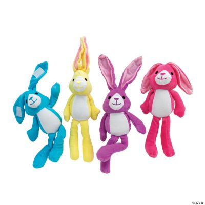 Easter Plush Dog W Bunny Ears - Party Favors - 12 Pieces, 13936663