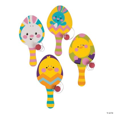 Easter Bunny And Friends Paddle Ball Games Discontinued