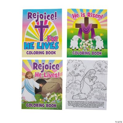 “He Lives!” Easter Story Coloring Books