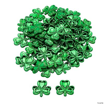 Glitter St. Patrick's Day Shamrock Cutouts 50ct