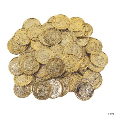 Shiny Gold Coins  Oriental Trading