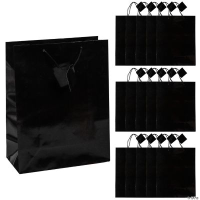 Large Black Gift Bags Oriental Trading