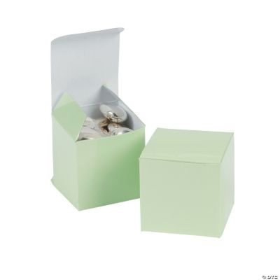 Mini Sage Green Favor Boxes Discontinued