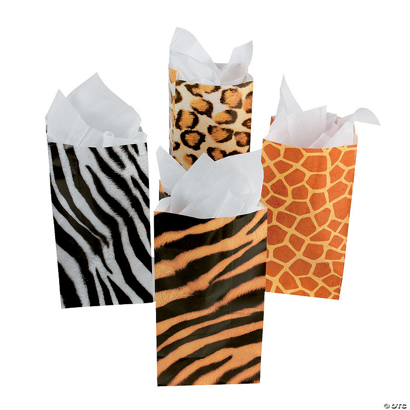Bright Zebra Print Party Treat Bags 20 Ct from Wilton 9923 