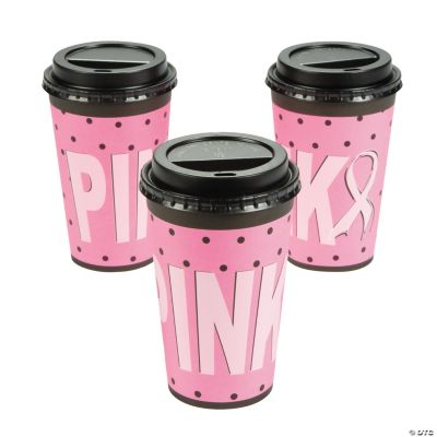 Pink Ribbon Insulated Coffee Cups Discontinued