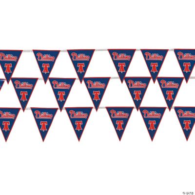 MLB® Philadelphia Phillies™ Paper Pennant Banner - Discontinued