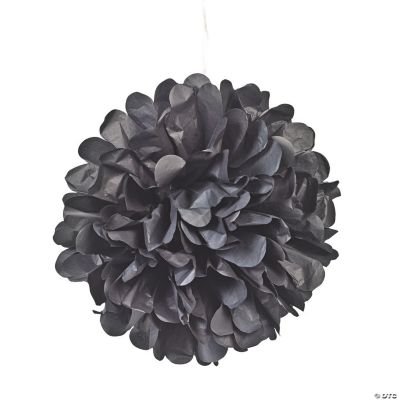 Black PomPom Tissue Decorations Discontinued