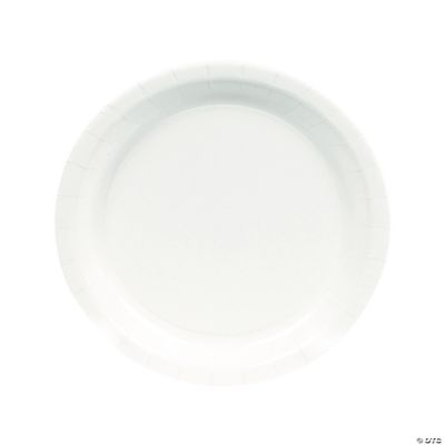 Bulk White Paper Dinner Plates 75 Ct.