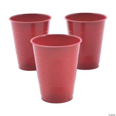 Classic Red Plastic Tumblers Oriental Trading