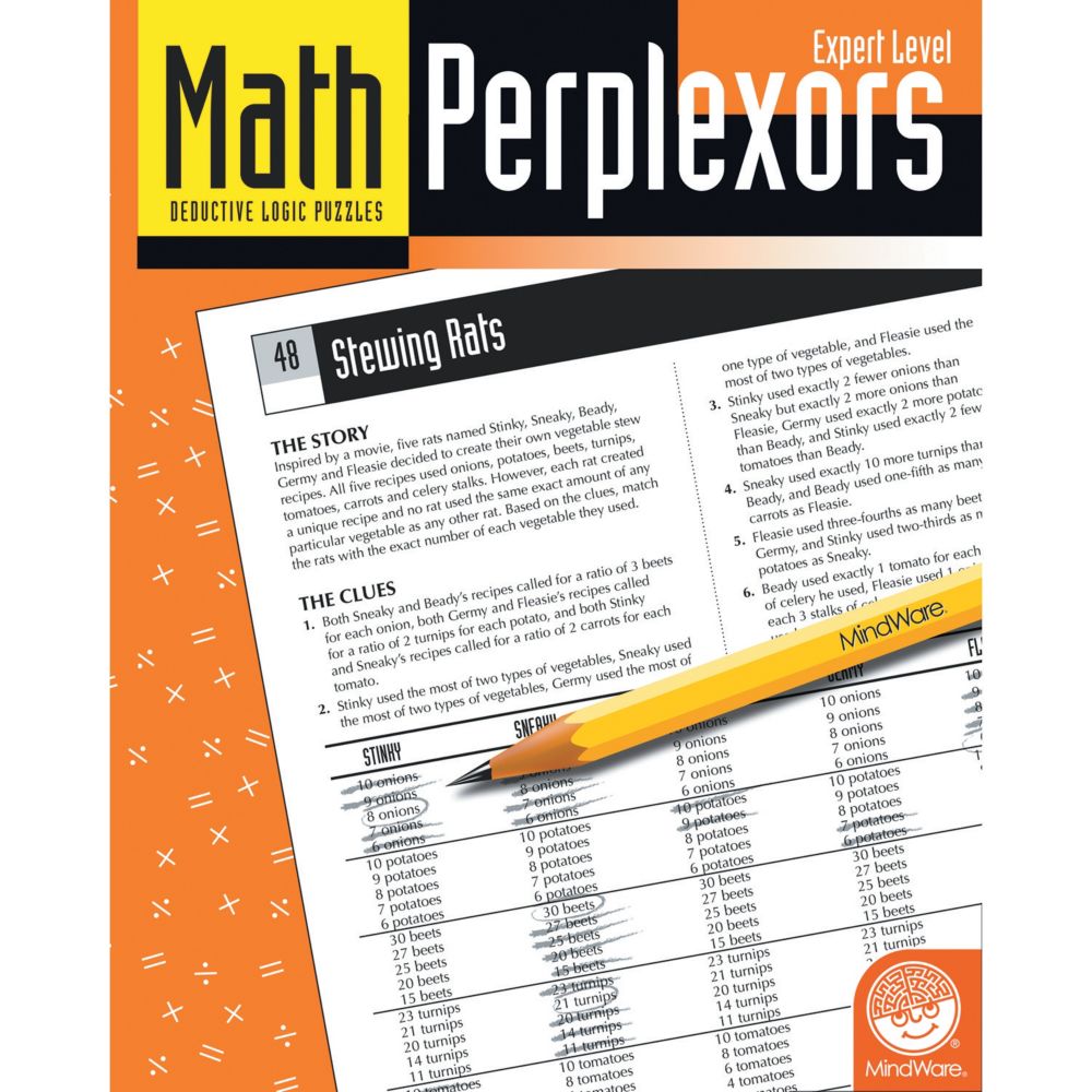 Math Perplexors: Expert Level Puzzle From MindWare