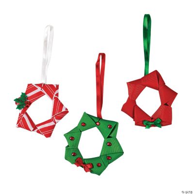 Ribbon Wreath Ornament Craft Kit Discontinued