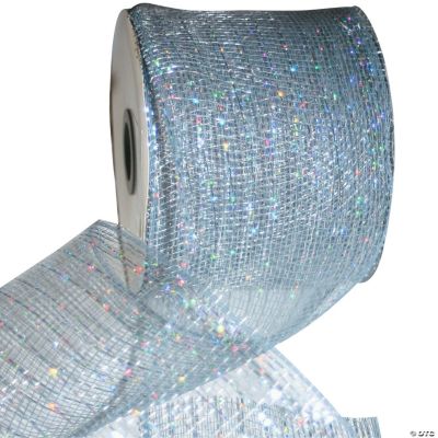 Silver Mesh Ribbon Discontinued