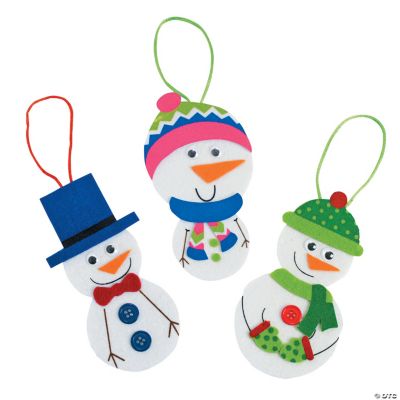 Snowman Ornament Craft Kit Discontinued