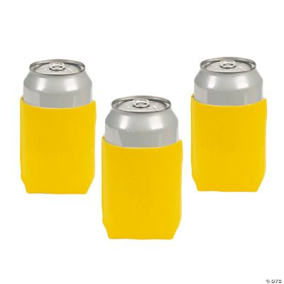 Yellow Can Coolers Oriental Trading