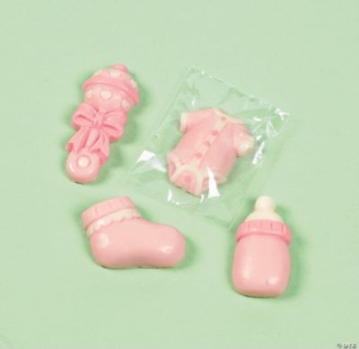 Pink Baby Shower Gummy Candy Assortment Discontinued