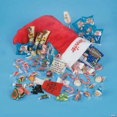 Personalized Christmas Candy Favorites Filled Stocking - Discontinued