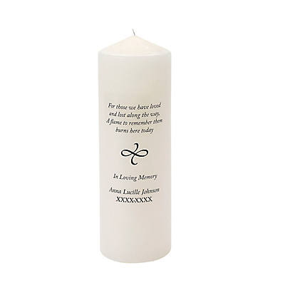 Personalized Memorial Candles 