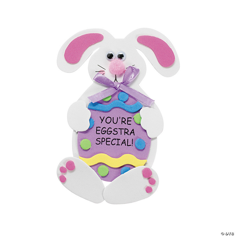 “Eggstra Special!” Bunny Magnet Craft Kit - Discontinued