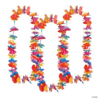 Flower Lei Craft Kit Oriental Trading