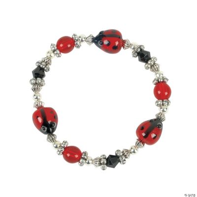 Beaded Ladybug Bracelet Craft Kit Discontinued