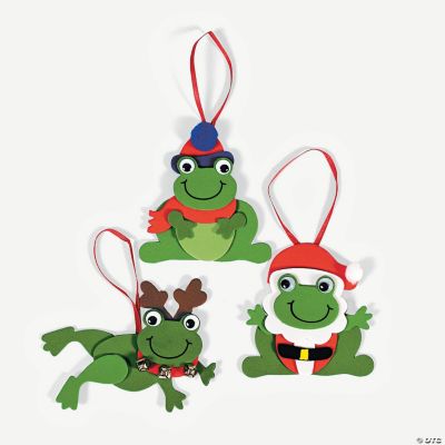 Christmas Frog Ornament Craft Kit Discontinued