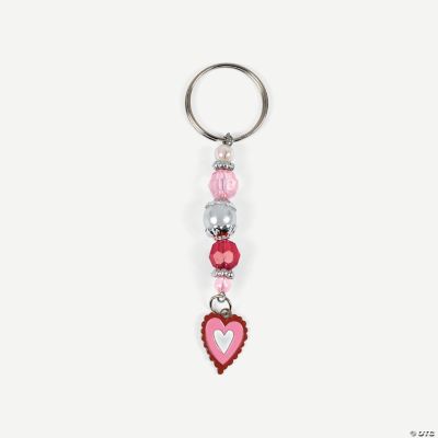 Beaded Valentine Key Chain Craft Kit - Discontinued
