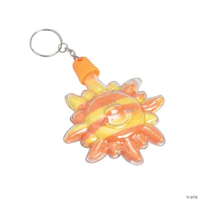 Sunshine Sand Art Bottle Keychains Oriental Trading