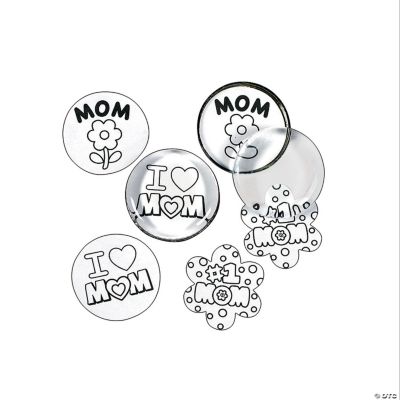 Color Your Own Mom Paperweights - Discontinued