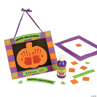 Foam Handprint Halloween Keepsake Craft Kit Discontinued