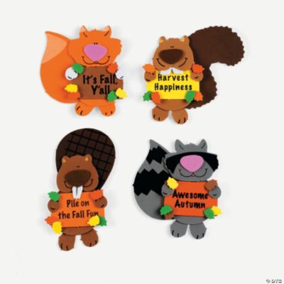 Foam Fall Friends Craft Kit Discontinued