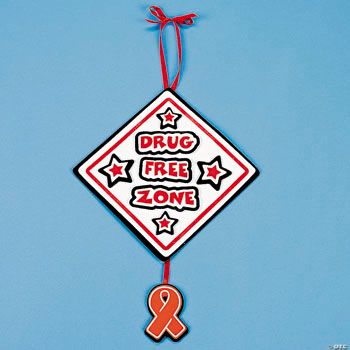 Red Ribbon Week Decoration Craft Kit - Discontinued
