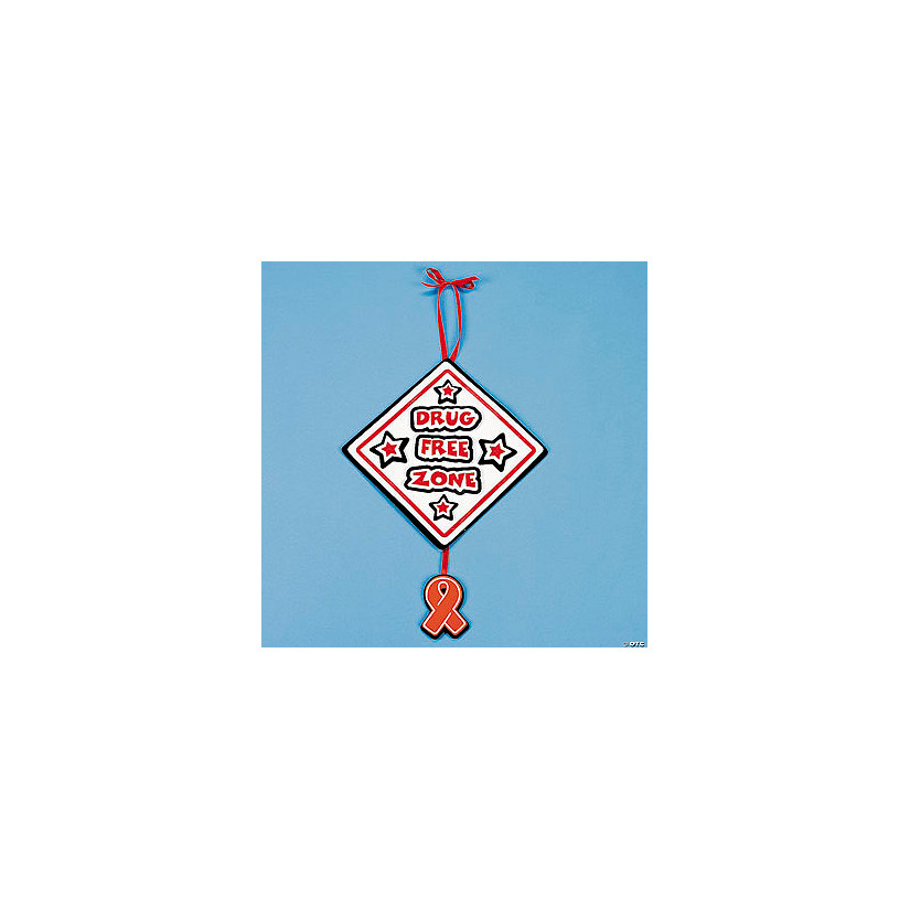 Red Ribbon Week Decoration Craft Kit - Discontinued