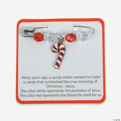 Candy Cane Charm Pin Craft Kit with Card Discontinued