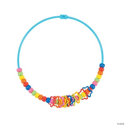 Fun Band Pony Bead Necklace Craft Kit Discontinued