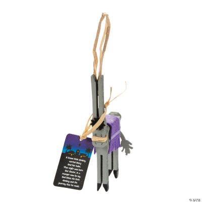Legend of the Donkey Clothespin Christmas Ornament Craft Kit Oriental