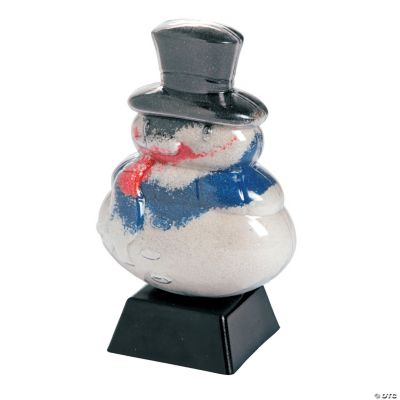 Snowman Sand Art Bottles Discontinued