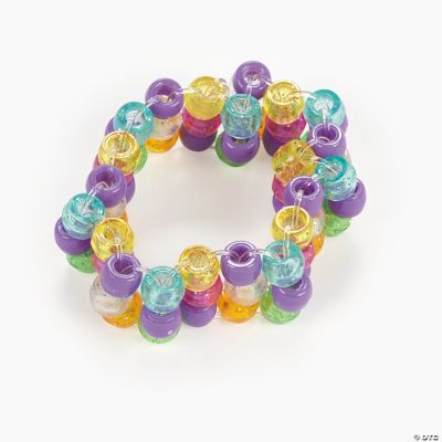 Beaded Glitter Bracelet Craft Kit - Discontinued