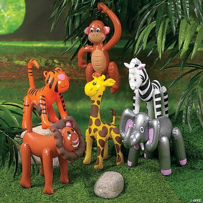 Inflatable Zoo Animal Assortment Less Than Perfect Discontinued