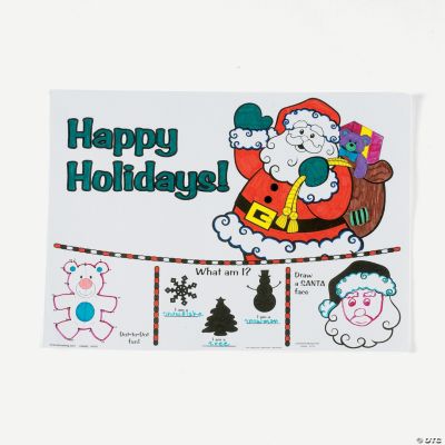 Holiday Activity Sheets - Discontinued