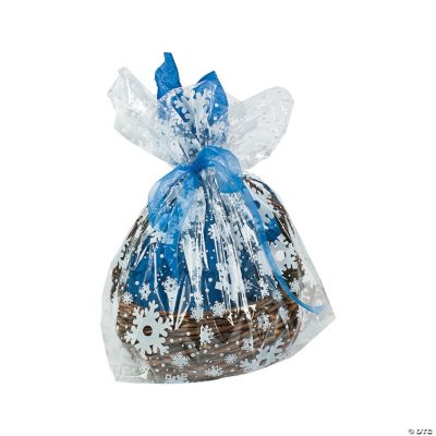 large cellophane bags for gift baskets