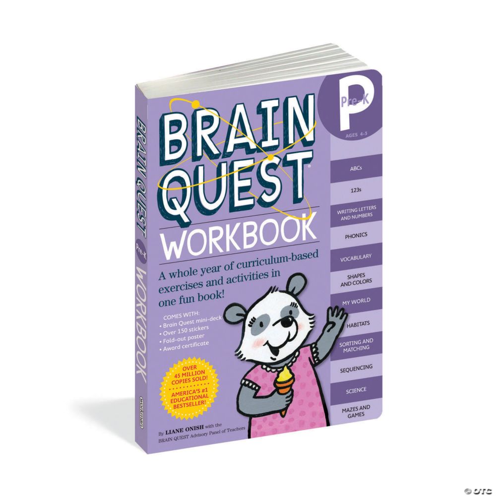 Brain Quest Workbook: Pre-K From MindWare