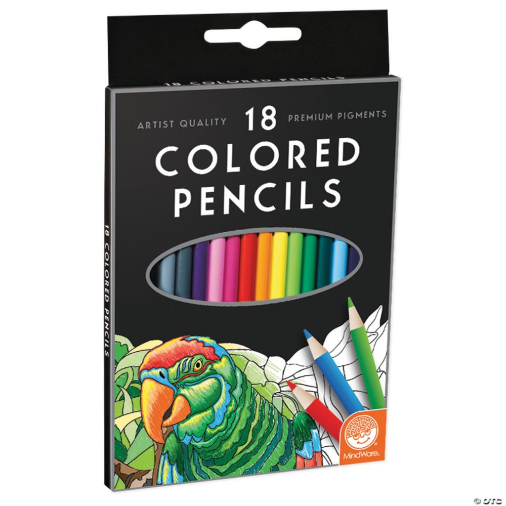 MindWares Colored Pencils: Set Of 18