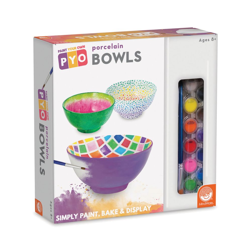 Paint Your Own Porcelain: Bowls From MindWare