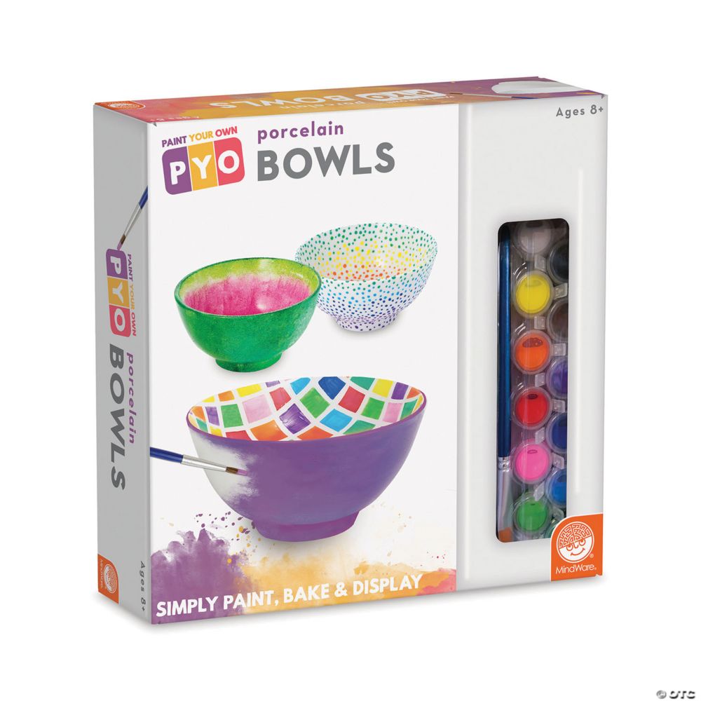 Paint Your Own Porcelain: Bowls From MindWare