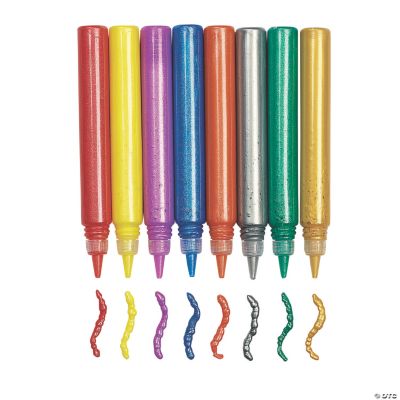 15 ml Assorted Colors Fabric Paint Pens Set of 24 Oriental Trading