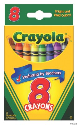 Crayola Crayons - Rainbow 8 Pack